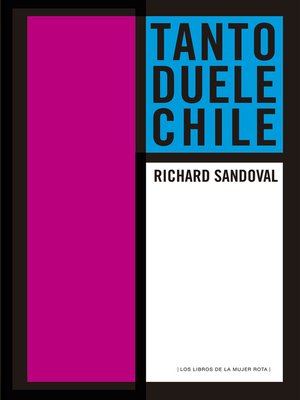 cover image of Tanto duele Chile